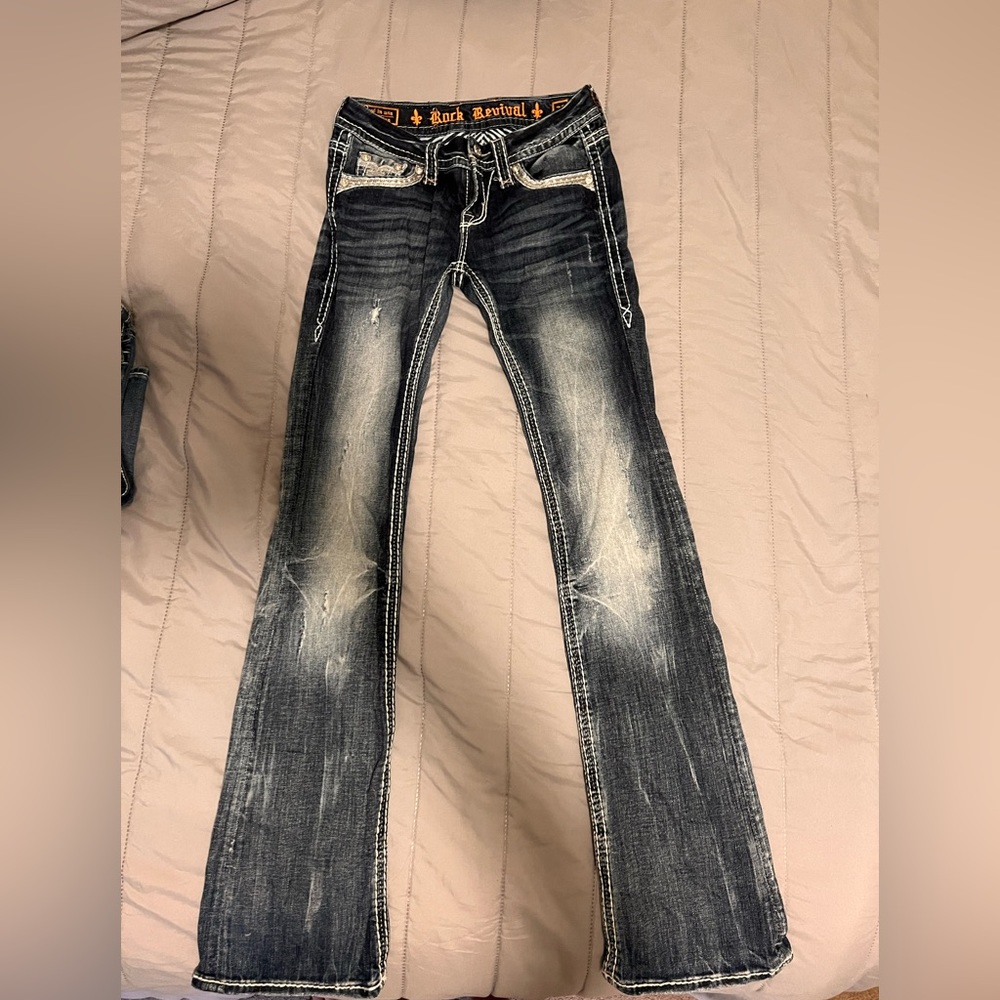 Rock revival bootcut jeans
